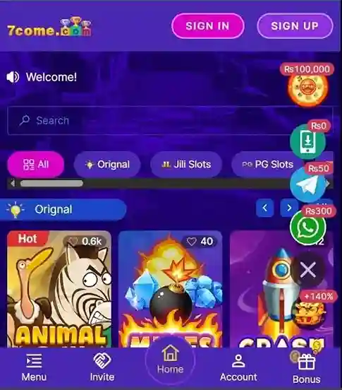 7come game Banner 3