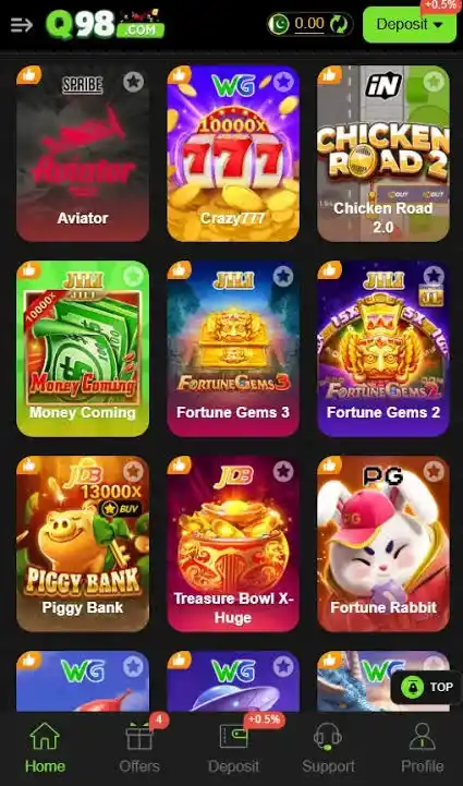 Q98 Game Banner 1