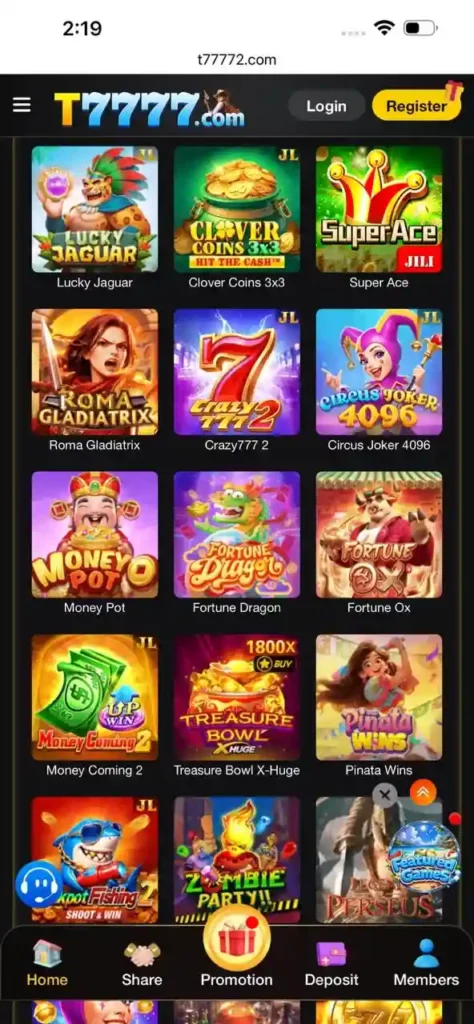 T7777 Game Banner 3
